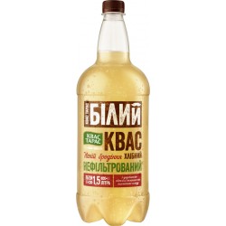 Напиток брожения "Квас Тарас" Белый нефильтрованный квас 1.5 л